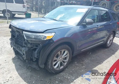 2021 Ford Explorer Xlt from USA, damaged, VIN 1FMSK7DH8MGB27924